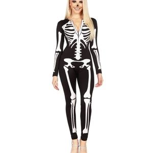 Tipsyelves Skeleton Bodysuit Halloween Costume